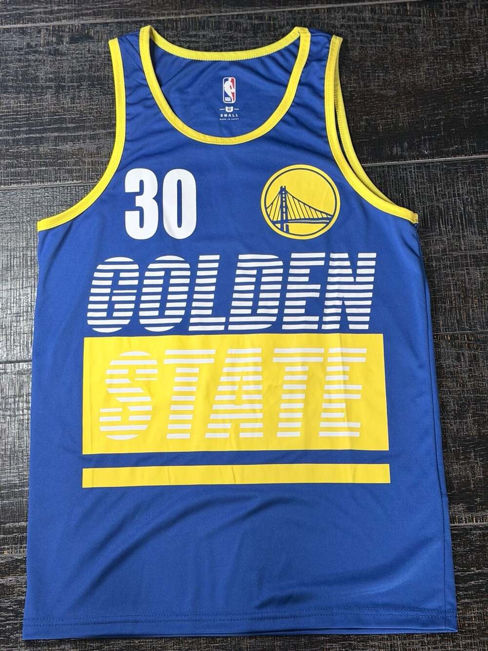 NBA Golden State Warriors Stephen Curry 30 Jersey Size Small
